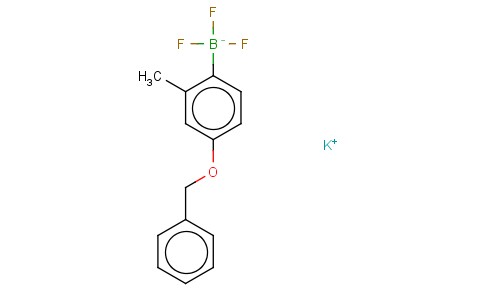 POTASSIUM (4-BENZYLOXY-2-METHYLPHENYL)TRIFLUOROBORATE